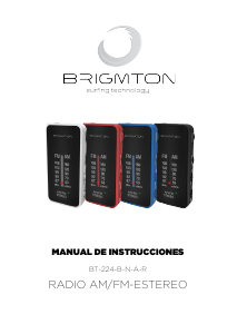 Manual de uso Brigmton BT-224-N Radio