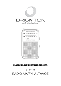 Manual de uso Brigmton BT-344-N Radio