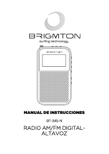 Manual de uso Brigmton BT-345-N Radio