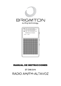 Manual de uso Brigmton BT-346-B Radio