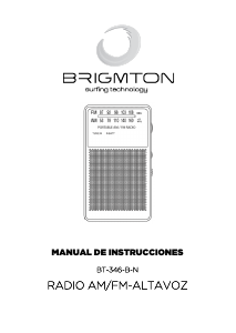 Manual de uso Brigmton BT-346-N Radio