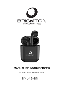 Manual Brigmton BML-19-B Headphone