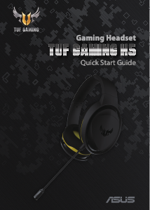 Bedienungsanleitung Asus TUF Gaming H5 Headset