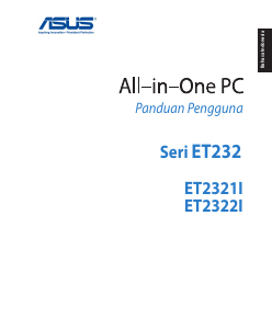 Panduan Asus ET2322INTH Komputer Desktop