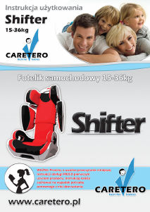 Instrukcja Caretero Shifter Fotelik samochodowy