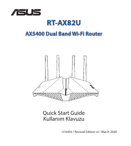 Instrukcja Asus RT-AX82U Router
