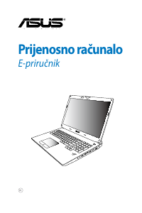 Priručnik Asus ROG G750JW Prijenosno računalo