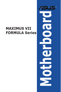 Manual Asus MAXIMUS VII FORMULA/WATCH DOGS Motherboard