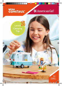 Bedienungsanleitung Mega Construx set DYN75 American Girl Lanies camping trip