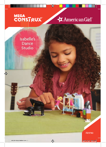 Bedienungsanleitung Mega Construx set FDY90 American Girl Isabelles dance studio