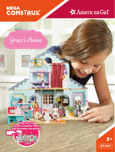 Manual Mega Construx set DPK87 American Girl Graces home