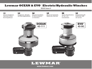 Manual Lewmar B2303 Evo Winch