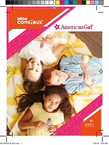 Bedienungsanleitung Mega Construx set DRL03 American Girl Uptown style collection