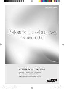 Instrukcja Samsung BF64FCBSTP Piekarnik