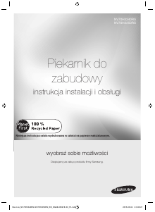 Instrukcja Samsung NV70H3350RS/EO Piekarnik