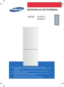 Instrukcja Samsung RL24FCSW1/XEH Lodówko-zamrażarka