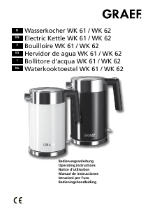 Manual Graef WK 61 Kettle