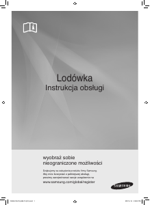 Instrukcja Samsung RSH1KBRS Lodówko-zamrażarka