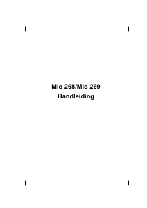 Handleiding Mio 269 Navigatiesysteem