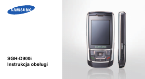 Instrukcja Samsung SGH-D900E Telefon komórkowy