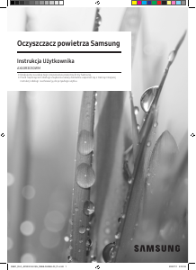 Instrukcja Samsung AX40R3030WM/EU Oczyszczacz powietrza