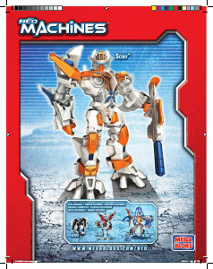 Kullanım kılavuzu Mega Bloks set 6392 Neo Machines Scout