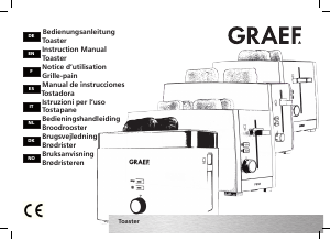 Brugsanvisning Graef TO 61 Brødrister