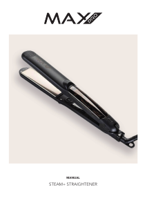 Manual Max Pro STEAM+ Hair Straightener