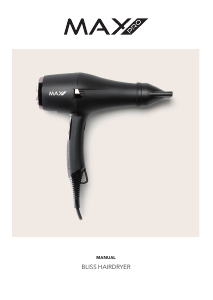 Manual Max Pro Bliss Hair Dryer