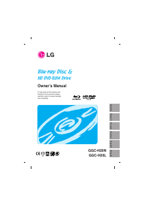 Manual LG GGC-H20L Blu-ray Player