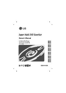 Handleiding LG GSA-H12N DVD speler