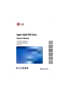 Manual LG GSA-4167B DVD Player