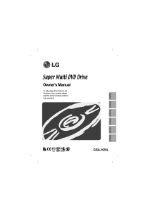 Manual LG GSA-H20L DVD Player