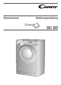 Bedienungsanleitung Candy GC 1472D-84 Waschmaschine