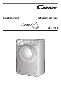 Manuale Candy GC 1271D-01 Lavatrice