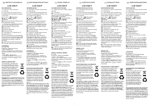 Manual de uso Olympia LCD 1000P Calculadora