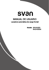 Manual Svan SVL812DD Washing Machine