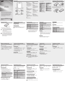 Manual Samsung GT-E1280 Mobile Phone