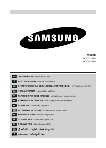 Návod Samsung HDC6255BG/BOL Digestor