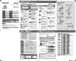 説明書 パナソニック NI-CL307 アイロン