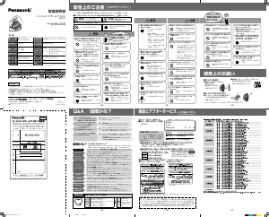 説明書 パナソニック NI-WL402 アイロン