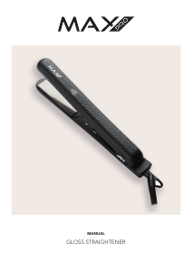 Manual Max Pro Gloss Hair Straightener