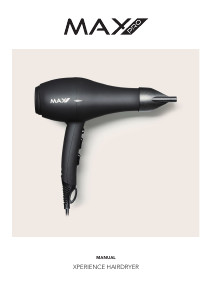 Manual Max Pro Xperience Hair Dryer