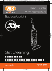 Manual Vax Air Reach Vacuum Cleaner