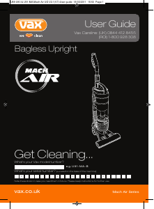 Manual Vax Air Total Home Vacuum Cleaner