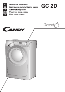 Manual Candy GC 1072D2-S Washing Machine