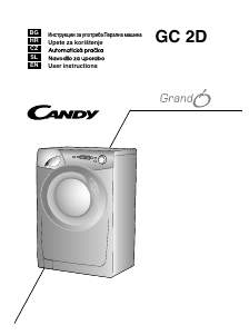 Priročnik Candy GC 1262D1/1-S Pralni stroj