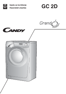 Priručnik Candy GC 1272D1/1-S Stroj za pranje rublja