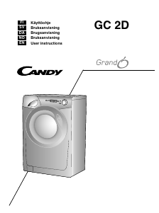 Käyttöohje Candy GC 1472D1/1-S Pesukone