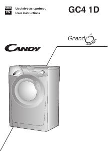 Manual Candy GC4 1071D1-S Washing Machine